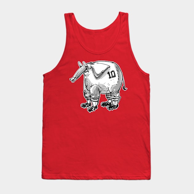 football player elephant Tank Top by anticute